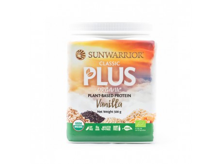 Sunwarrior Protein Classic Plus BIO - Vanilkový