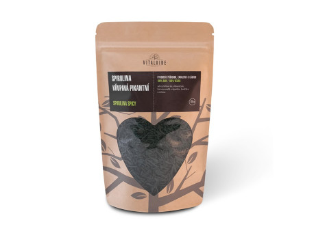 Spirulina křupavá pikantní - 125 g