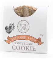 Cookie superfood BIO slaný karamel & pekanové ořechy