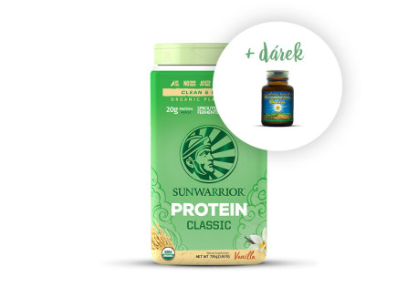 Protein Classic Organic vanilla + free Vitamineral Green™ powder - 20 g