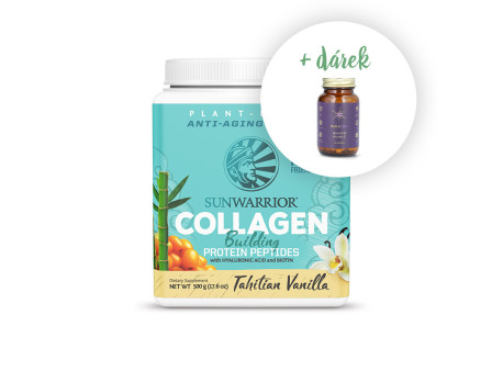 Collagen Builder vanilkový + Vitamin C ZDARMA