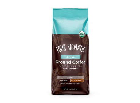 Reishi & Chaga Mushroom Ground Decaf Coffee Mix Organic