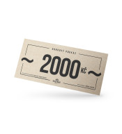 Gift Card 2.000 CZK (Kód: 1801)