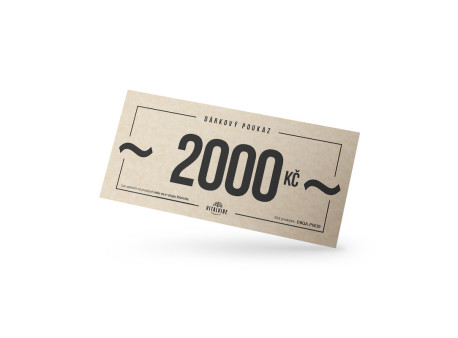 Gift Card 2000 Kč