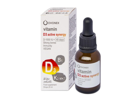 Vitamín D3 Active Synergy, tekutý