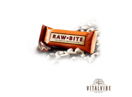 Rawbite - tyčinka 50 g - Kešu BIO Rawbite - tyčinka 50 g - Kešu BIO