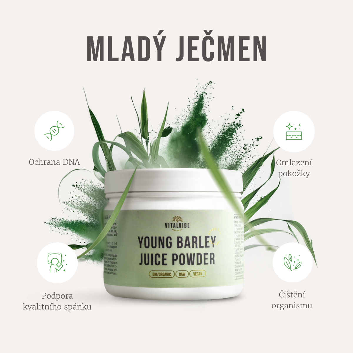 Mladý ječmen Vitalvibe
